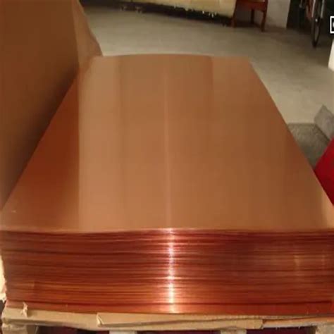 ASTM AISI GB JIS H3100 2015 Customized Size High Quality Copper Plate