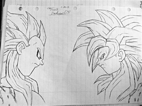 Ssj4 Vegeta And Goku By L3th4l 1ndu5try On Deviantart