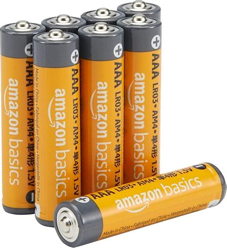 Amazon Basics Pack Aaa High Performance Alkaline Batteries Year