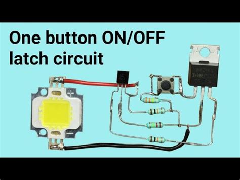 Push On Push Off Switch Circuit Diagram