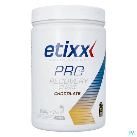 Etixx Recovery Pro Shake Chocolate G Apotheek Thiels