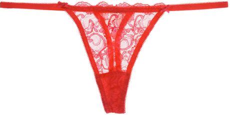 Deborah Marquit Lace G String In Red For Men Black Lyst