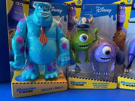 Boneco Articulado Sulley Monstros Monsters At Work Mattel