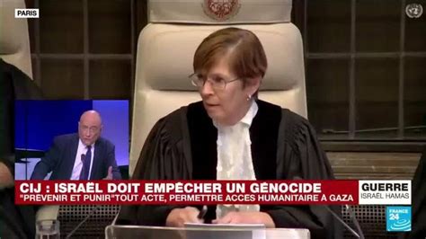 La Pr Sidente De La Cij Se Reprend Trop Tard Le Mythe Dun G Nocide