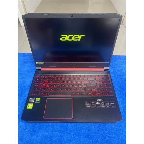 Acer Nitro 5 An515 43 R0t3 Amd Ryzen 7 3750h 2 30 Ghz Ram 16 Gb M 2 512 Nvidia Geforce Gtx 1650