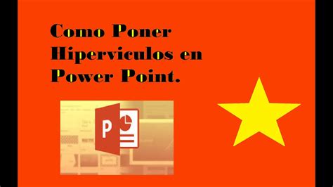 Como Poner Hipervinculos En Power Point YouTube