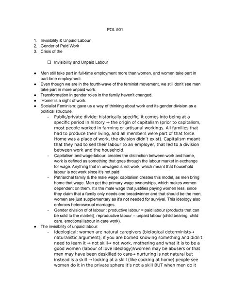 Pol 501 28 Lecture Notes And Textbook Summaries Split Per Topic And