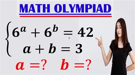 A Good Math Olympiad Algebra Equation Math Olympiad Questions Beautiful Exponential Equation