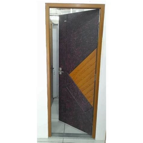 Polished Pvc Rectangular Interior Door Thickness Mm Size