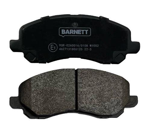 Barnett - Инновационные тормозные колодки на основе карбона