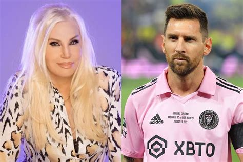 Susana Giménez Contó La Insólita Manera En La Que Se Hizo Amiga De Lionel Messi La Nacion