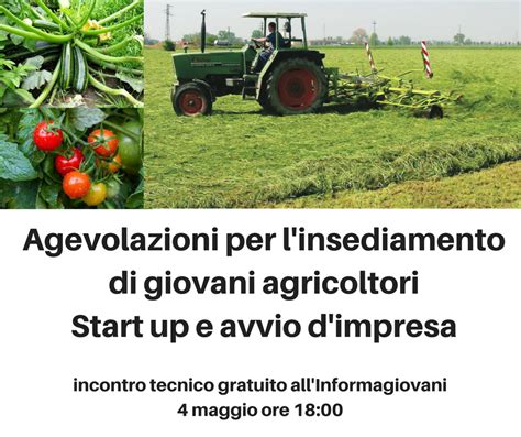 Incontro Gratuito Per Giovani Aspiranti Agricoltori Informagiovani