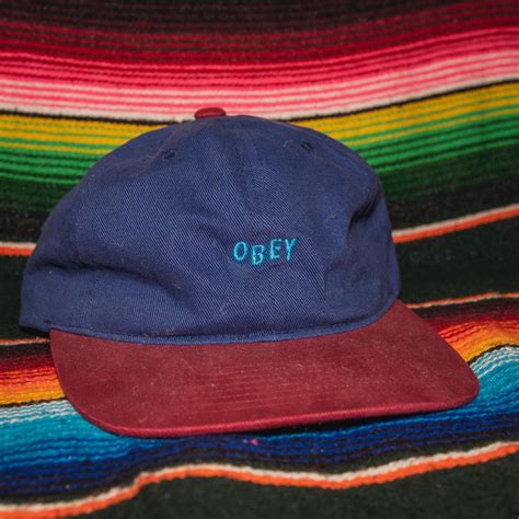 Obey Cap -Worn Once - Depop