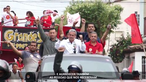 João Bosco Carreata do candidato que cuida de gente lota as ruas de