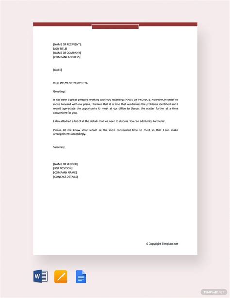 Invite To Welfare Meeting Letter Template Infoupdate Wallpaper Images