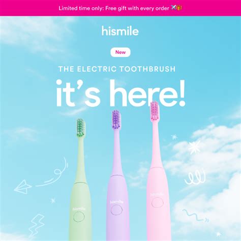 LAUNCH The Hismile Electric Toothbrush Hismile