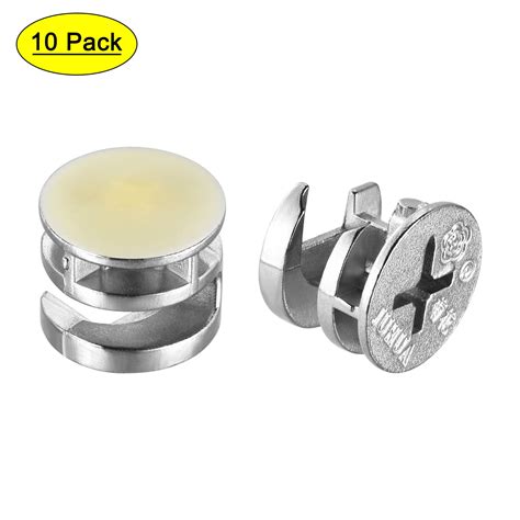 Uxcell Mm X Mm Furniture Cam Lock Fittings Zinc Alloy With Light