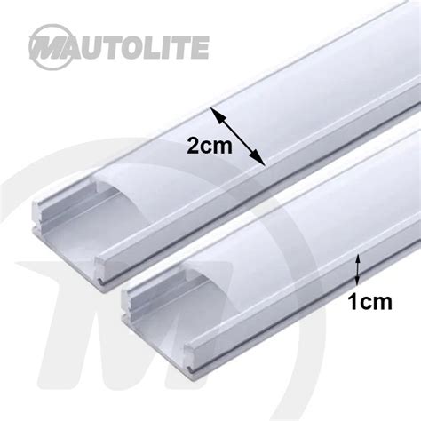 Perfil De Aluminio Para Tiras Led 2cma2010 Mautolite