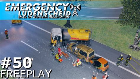 EMERGENCY 5 MODS Lüdenscheid Linzing 50 Vollsperrung Gameplay