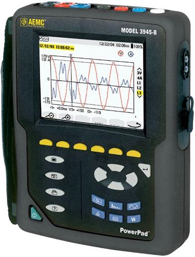 Aemc Powerpad Model B Power Quality Analyzer Power Quality