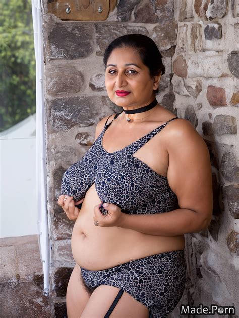Hijab Photo Woman 60 Hairy Gigantic Boobs Bikini Created By AI AI Porn