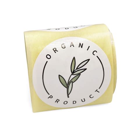 Naklejki Na Rolce Organic Product E Plumeria Pl