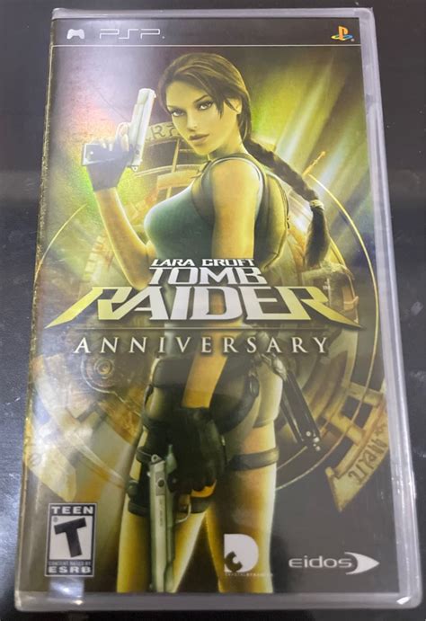 PSP TOMB RAIDER ANNIVERSARY Video Gaming Video Games PlayStation On