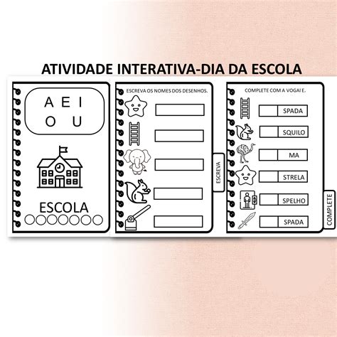 Atividade Interativa Dia Da Escola Cl Cia Teixeira