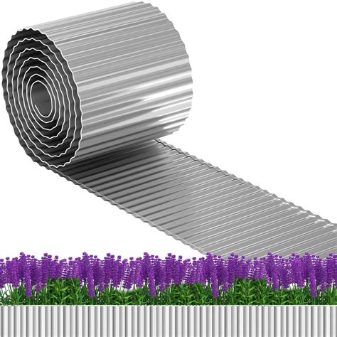 Buy Metal Landscape Garden Edging Border 6 Inch X 20 Ft Corrugated