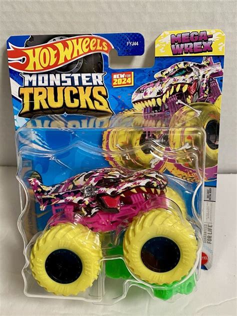 Mega Wrex Creature Camo Crashers Hot Wheels Monster Jam Truck