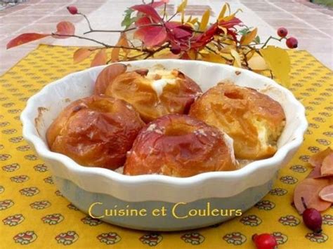 Recettes De Pommes Au Four De Cuisine Et Couleurs