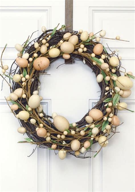 10 Diy Easter Wreath Ideas How To Make A Cute Easter Door Wreath