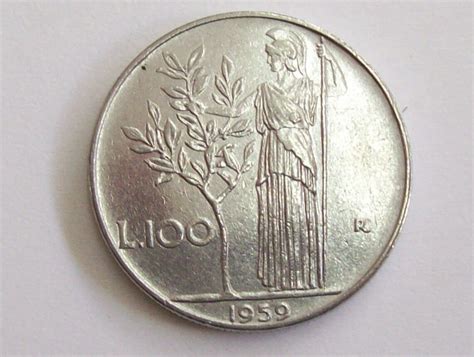 Vintage Italy Lire Coin Italian Republic Bay Tree Etsy