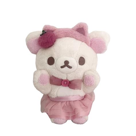 2021 Korilakkuma Strawberry Cat Plush 🍓 Height:... - Depop