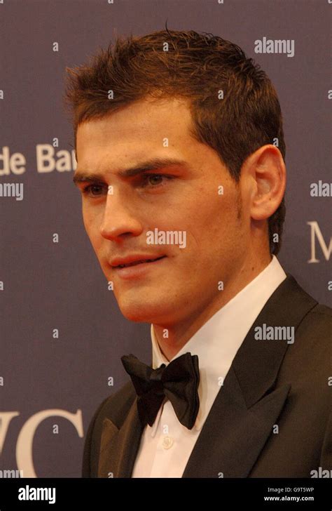 Iker Casillas Arrives For The Laureus World Sports Awards Hi Res Stock