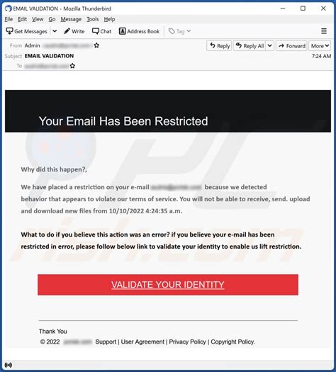 Your Email Has Been Restricted Email Scam Removal And Recovery Steps