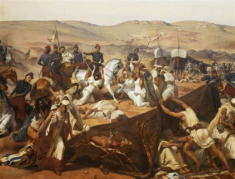 Prise De La Smalah D Abd El Kader Le Painting By Horace Vernet