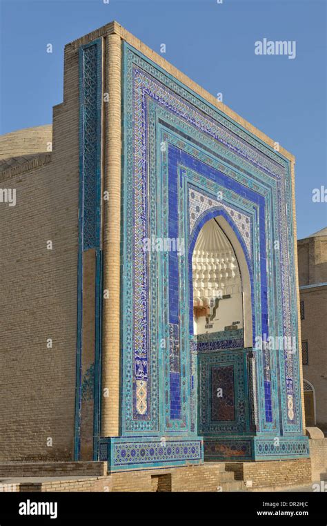 Timurid Architecture Shah I Zinda Mausoleum Complex Samarkand