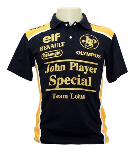 Camiseta Gola Polo Lotus Renault Formula 1 Mod 1985 R 84 90 Em