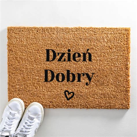 Dzien Dobry Wycieraczka Artsy Mats