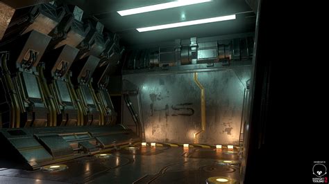 Sci Fi Hallway — Polycount