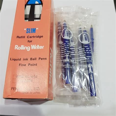 Jual Isi Ballpoint Pentel Mm Warna Biru Refill Isi Pulpen Pentel Pen