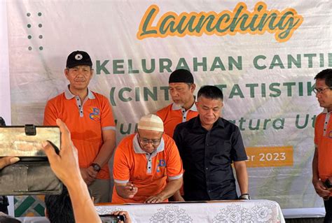 Bps Luncurkan Program Inovasi Kelurahan Cantik Di Kota Palu Teraskabar Id