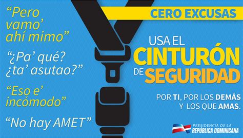 Infograf A Usa El Cintur N De Seguridad Direcci N General De