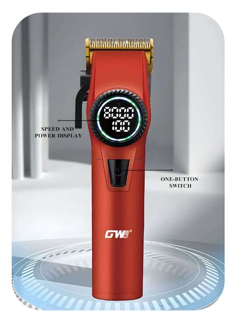 Gw Gw Professional Hair Clippers M Quinas De Cortar Cabelo De Barbeiro