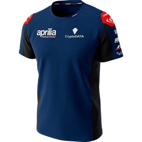 Ixon T Shirt TS1 RNF Aprilia 23 Azul Preto Vermelho Miguel