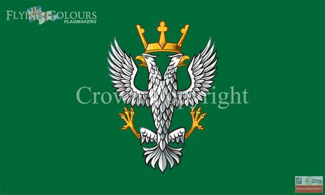 The Mercian Regiment Flag Officially Licenced Mod Artwork Flags