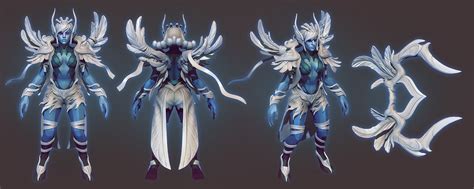 Vengeful Spirit set sculpt by ChemicalAlia on DeviantArt