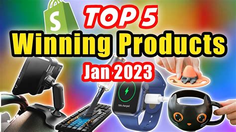 Top 5 Winning Products For Dropshipping To Sell In January 2023 Sell