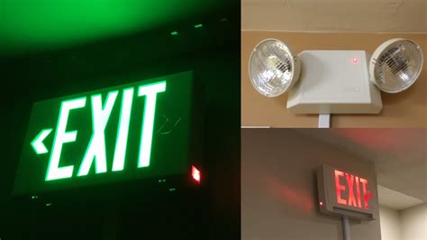 Exit Sign Setup Cooper Sure Lites Youtube